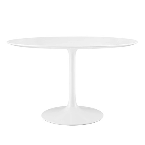 White round tulip - 48",