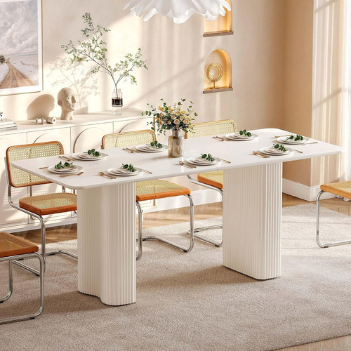 Arched pedestal dining - arched, table